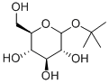 T-BUTYL D-GLUCOSIDE Structure