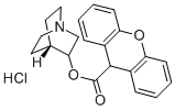 3-(9-Xanthenylcarboxy)quinuclidine hydrochloride Structure