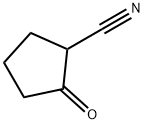 CYCLOPENTANONE-2-CARBONITRILE Structure