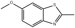 6-METHOXY-2-METHYLBENZOTHIAZOLE Structure