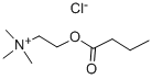 BUTYRYLCHOLINE CHLORIDE Structure