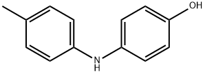 4'-HYDROXY-4-METHYLDIPHENYLAMINE Structure