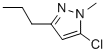 5-CHLORO-1-METHYL-3-PROPYL-1H-PYRAZOLE Structure