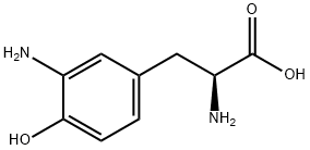 3-Amino-L-tyrosine Structure