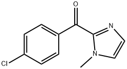 (4-CHLOROPHENYL)(1-METHYL-1H-IMIDAZOL-2-YL)METHANONE Structure