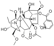 Aconitine Structure