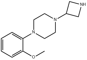 1-(3-AZETIDINYL)-4-(2-METHOXYPHENYL)-PIPERAZINE Structure