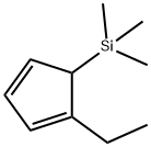 1-ETHYL-5-(TRIMETHYLSILYL)-1 3-CYCLO- Structure