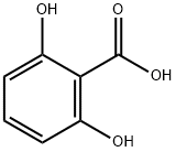 2,6-Dihydroxybenzoic acid  Structure