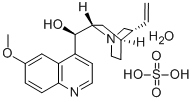 QUININE SULFATE SALT MONOHYDRATE Structure