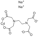 ETHYLENEDIAMINETETRAACETIC ACID DISODIUM CADMIUM SALT Structure