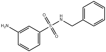 3-AMINO-N-BENZYLBENZENESULFONAMIDE Structure