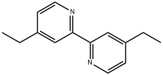 2,2'-BIPYRIDINE, 4,4'-DIETHYL- Structure