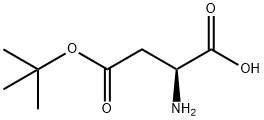 L-Aspartic acid 4-tert-butyl ester Structure