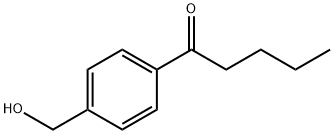 1-(4-HYDROXYMETHYL-PHENYL)-PENTAN-1-ONE Structure