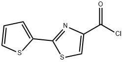 2-(2-THIENYL)-1,3-THIAZOLE-4-CARBONYL CHLORIDE Structure