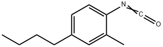 4-BUTYL-2-METHYLPHENYL ISOCYANATE Structure