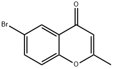 6-BROMO-2-METHYLCHROMONE  97 Structure