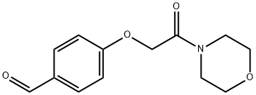 4-(2-MORPHOLIN-4-YL-2-OXO-ETHOXY)-BENZALDEHYDE Structure