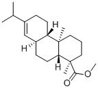 DIHYDROABIETIC ACID METHYL ESTER Structure