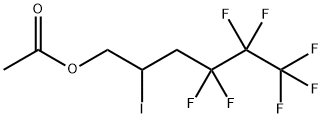 1-HEXANOL, 4,4,5,5,6,6,6-HEPTAFLUORO-2-IODO-, ACETATE Structure