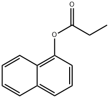 1-NAPHTHYL PROPIONATE Structure