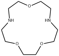 1,4,10-TRIOXA-7,13-DIAZACYCLOPENTADECANE Structure