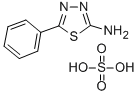 2-AMINO-5-PHENYL-1 3 4-THIADIAZOLE Structure