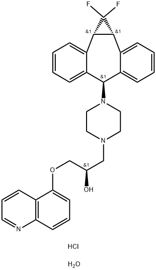 ZOSUQUIDAR MONOHYDRATE Structure