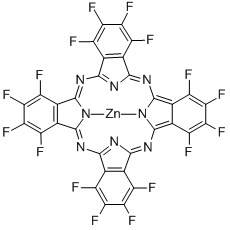 ZINC 1,2,3,4,8,9,10,11,15,16,17,18,22,23,24,25-HEXADECAFLUORO-29H,31H-PHTHALOCYANINE Structure