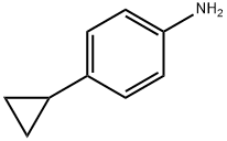 4-CYCLOPROPYLANILINE Structure