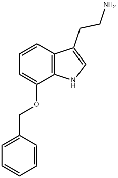 7-BENZYLOXYTRYPTAMINE Structure