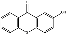 9H-Thioxanthen-9-one, 2-hydroxy- Structure