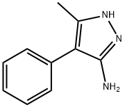 3-AMINO-5-METHYL-4-PHENYLPYRAZOLE Structure