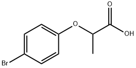 2-(4-BROMOPHENOXY)PROPANOIC ACID Structure