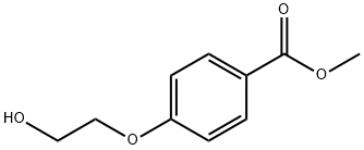 4-(2-HYDROXYETHOXY)BENZOIC ACID METHYL ESTER Structure