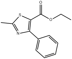 ETHYL 2-METHYL-4-PHENYL-1,3-THIAZOLE-5-CARBOXYLATE Structure