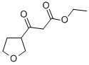 ETHYL 3-(TETRAHYDROFURAN-3-YL)-3-OXOPROPANOATE Structure