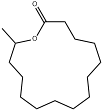 CYCLOPENTADECANOLIDE Structure