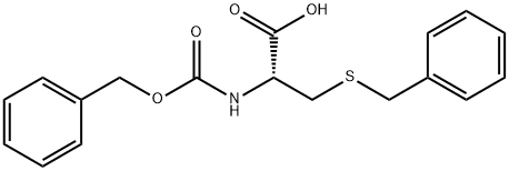 Z-CYS(BZL)-OH Structure