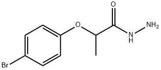 2-(4-BROMOPHENOXY)PROPANOHYDRAZIDE Structure