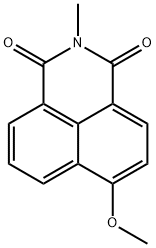 6-methoxy-2-methyl-1H-benz[de]isoquinoline-1,3(2H)-dione  Structure