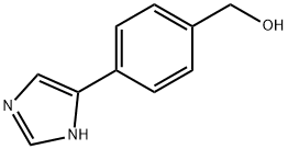 [4-(1H-IMIDAZOL-4-YL)-PHENYL]-METHANOL Structure