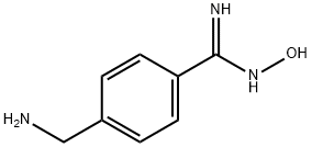 4-(Aminomethyl)-N-hydroxy-benzenecarboximidamide Structure