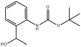 1-(2-BOC-AMINO-PHENYL)-ETHANOL Structure