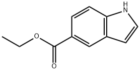 ETHYL INDOLE-5-CARBOXYLATE Structure