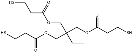 Trimethylolpropane Tris(3-mercaptopropionate) Structure