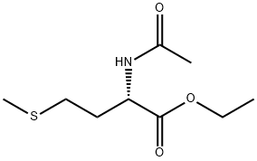 ETHYL 2-(ACETYLAMINO)-4-(METHYLSULFANYL)BUTANOATE Structure