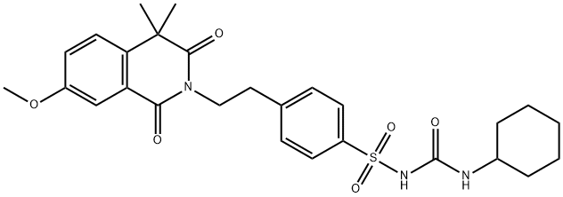 Gliquidone Structure