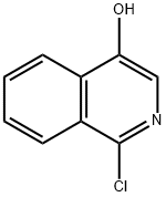 1-CHLORO-4-HYDROXYISOQUINOLINE  Structure